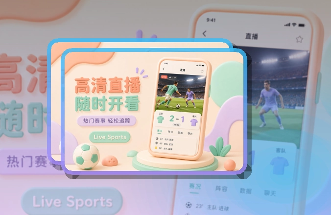 华体会 赛事App下载说明，临场信息快速回到常看内容 页面展示